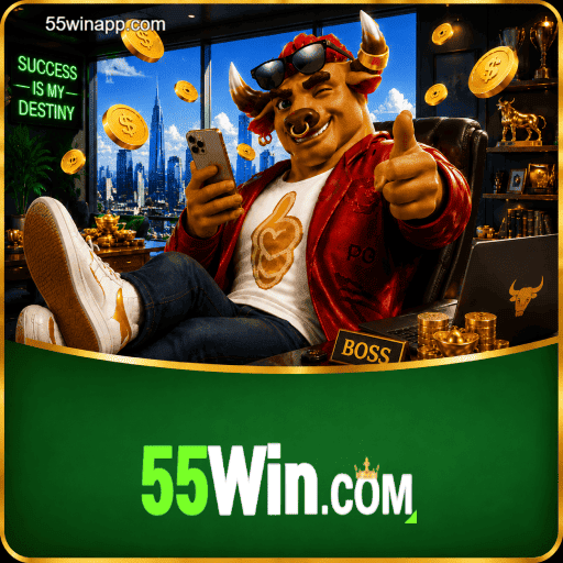 55WIN Facebook - Página oficial com promoções e comunidade ativa
